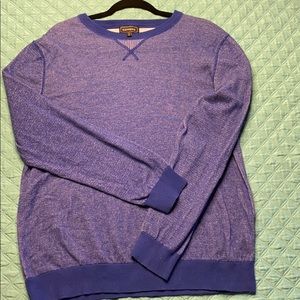 Express Men’s pullover XL Blue EUC Nice